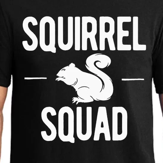 Squirrel Squad Funny Pajama Set