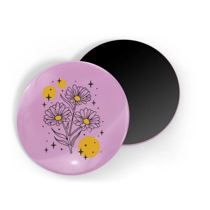 Sunflower Spring Floral Magnet