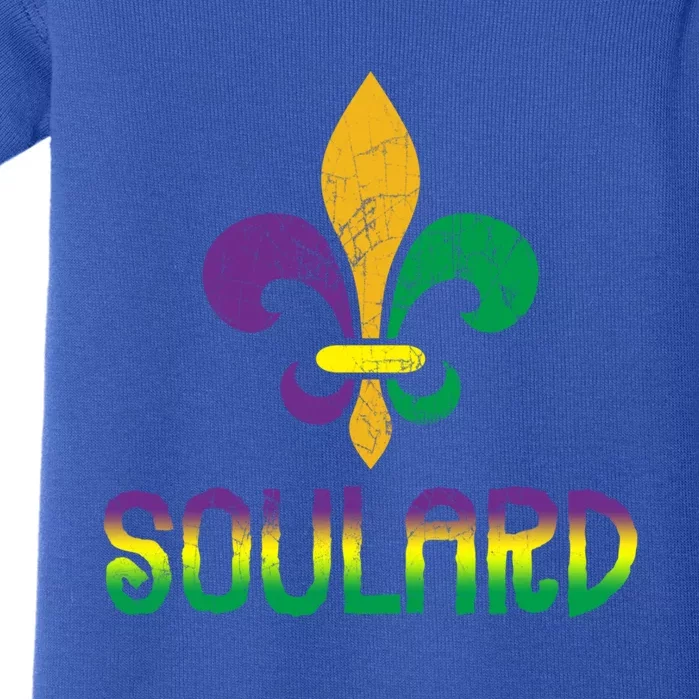 Soulard Stl Fleur De Lis Great Gift Baby Bodysuit