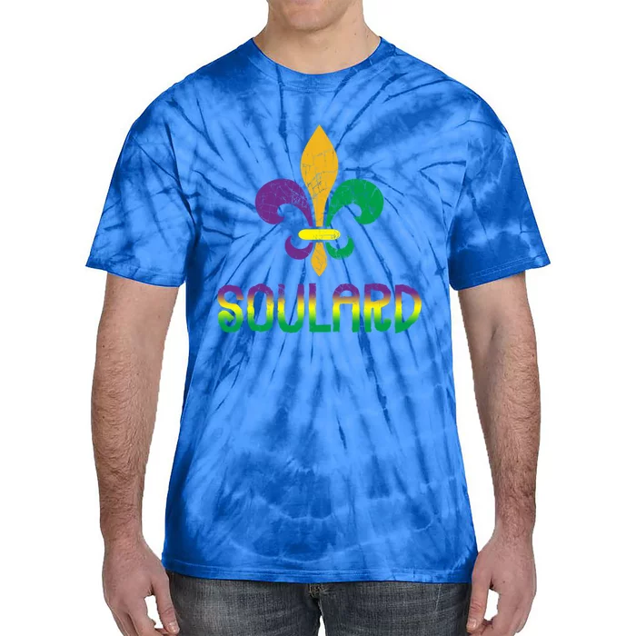 Soulard Stl Fleur De Lis Great Gift Tie-Dye T-Shirt