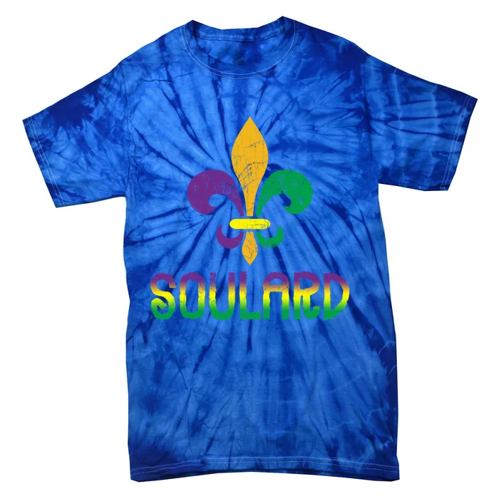 Soulard Stl Fleur De Lis Great Gift Tie-Dye T-Shirt