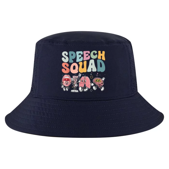 Speech Squad Funny Speech Therapy Speech Pathologist Cool Comfort Performance Bucket Hat