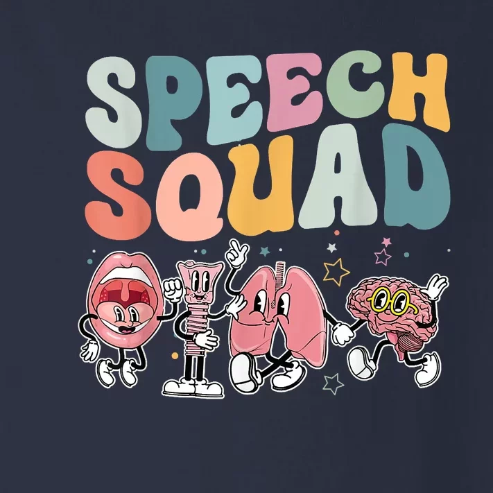 Speech Squad Funny Speech Therapy Speech Pathologist Toddler Long Sleeve Shirt