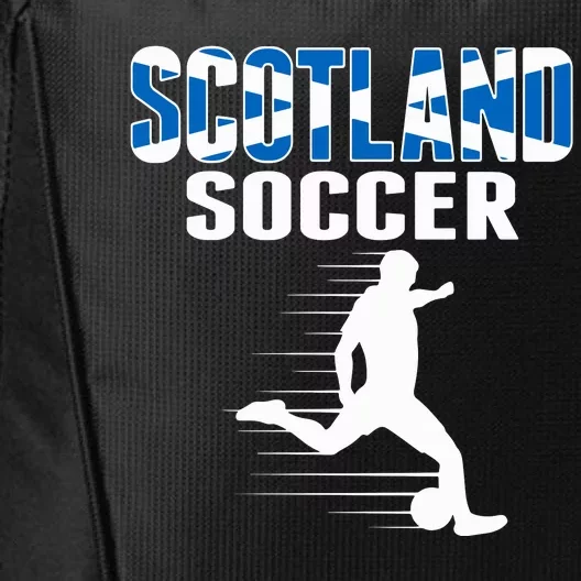 Scotland Soccer Fans Jersey Scottish Flag Football Lovers City Backpack