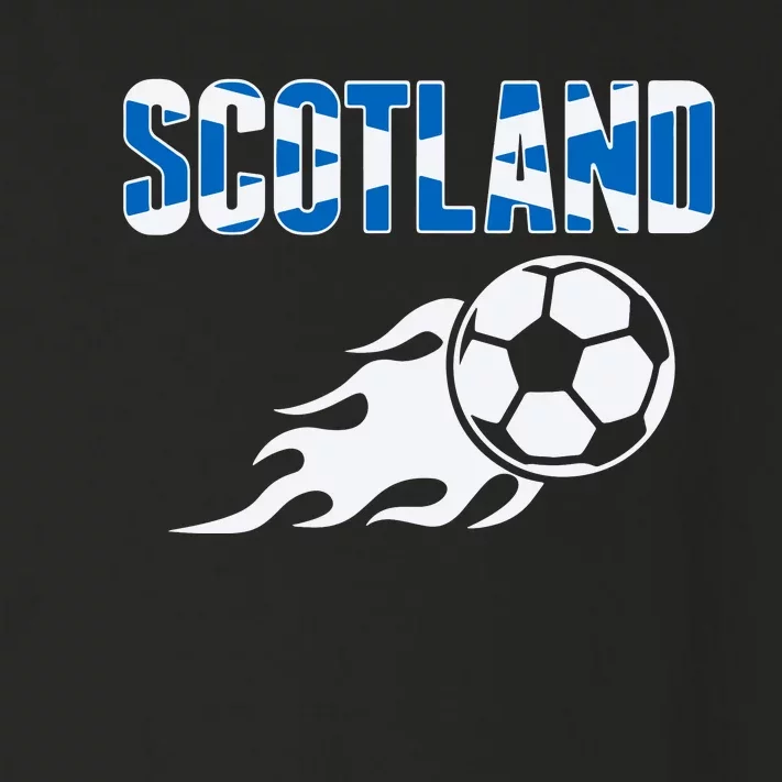 Scotland Soccer Fans Jersey Scottish Flag Football Lovers Toddler Long Sleeve Shirt