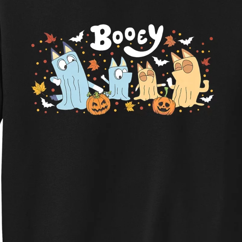 Spooky Season Funny Ghost Booey Halloween Family Matching Tall Sweatshirt