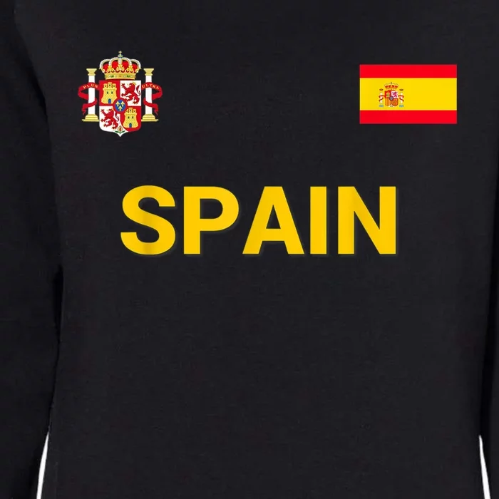 Spain Shirt-Espana Flag Jersey Soccer -Football Womens California Wash Sweatshirt