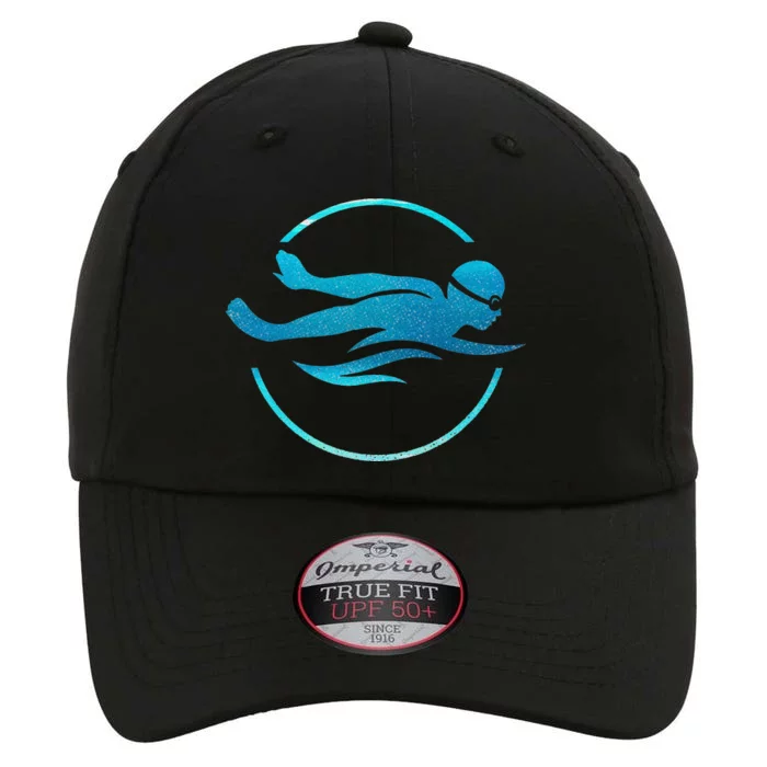 Swimmer Swimming funny Swim Team The Original Performance Cap