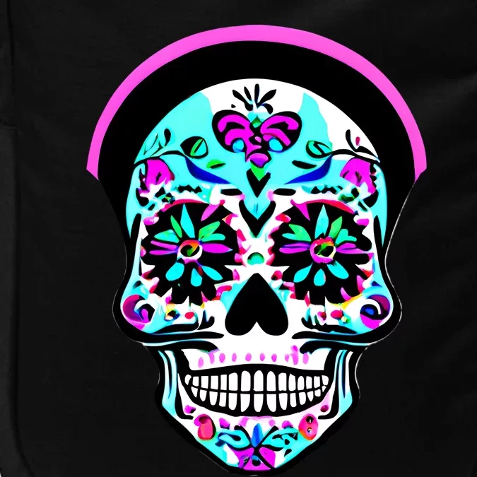 Sugar Skull Funny Cinco De Mayo T Graphic Impact Tech Backpack