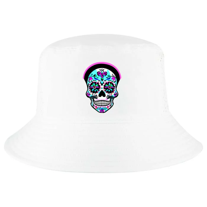 Sugar Skull Funny Cinco De Mayo T Graphic Cool Comfort Performance Bucket Hat