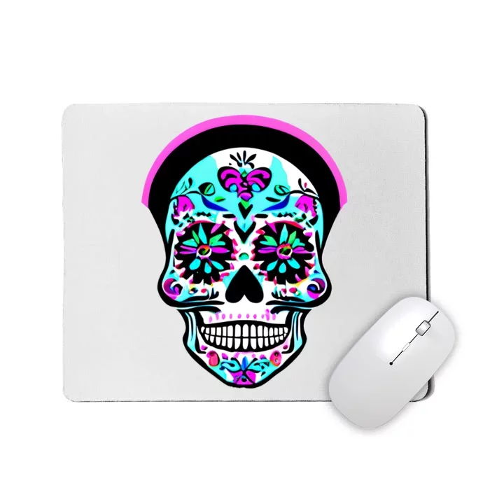 Sugar Skull Funny Cinco De Mayo T Graphic Mousepad