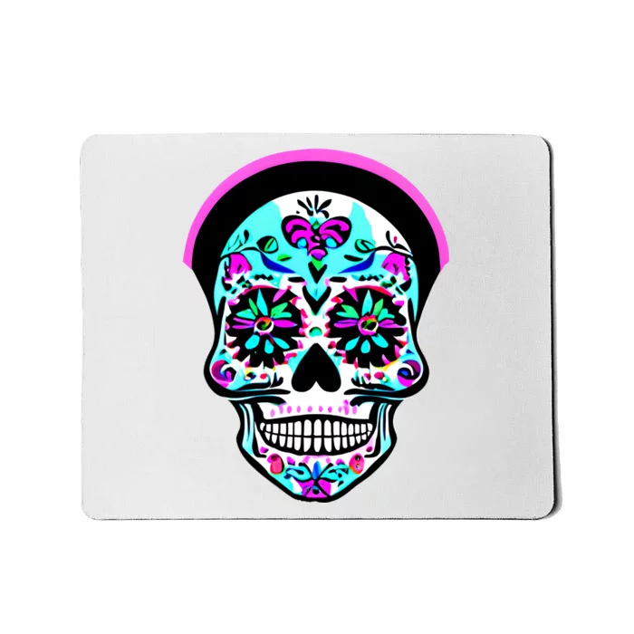 Sugar Skull Funny Cinco De Mayo T Graphic Mousepad