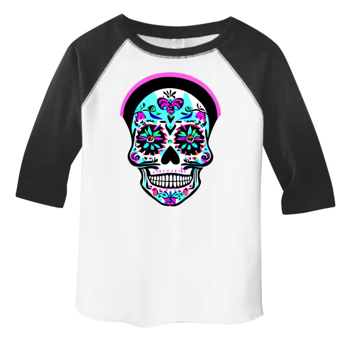 Sugar Skull Funny Cinco De Mayo T Graphic Toddler Fine Jersey T-Shirt