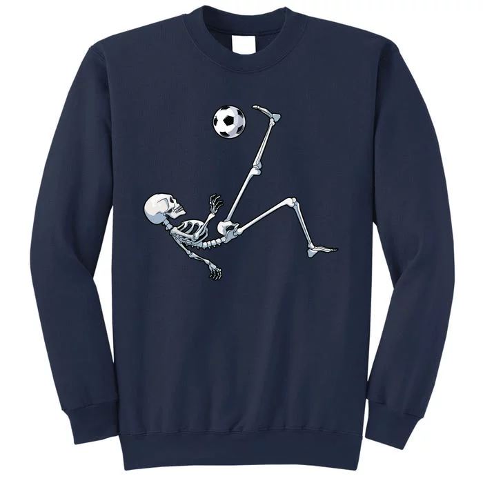 Skeleton Soccer Football Halloween Costume Gifts Sweatshirt