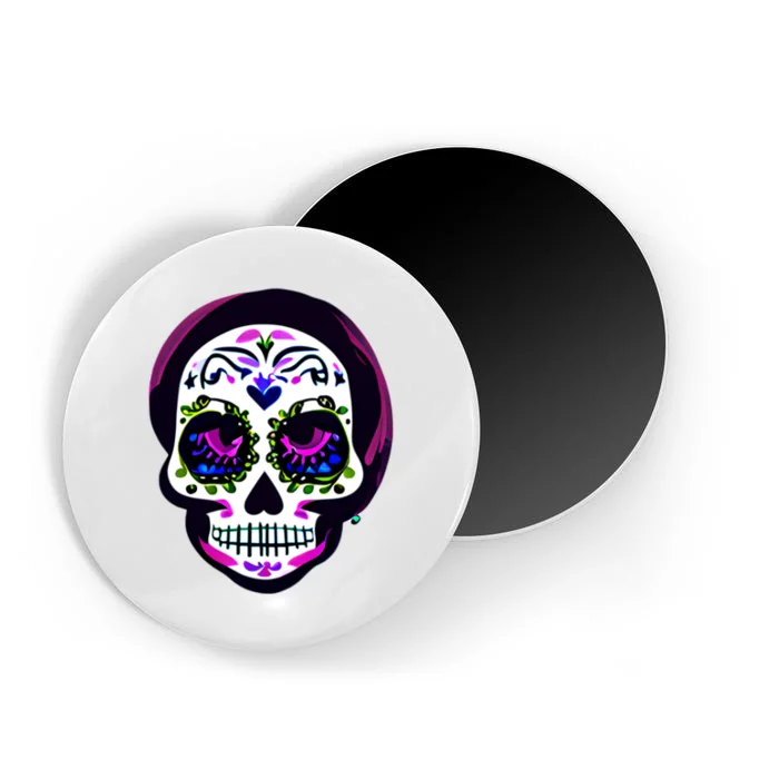 Sugar Skull Funny Cinco De Mayo T Graphic Magnet