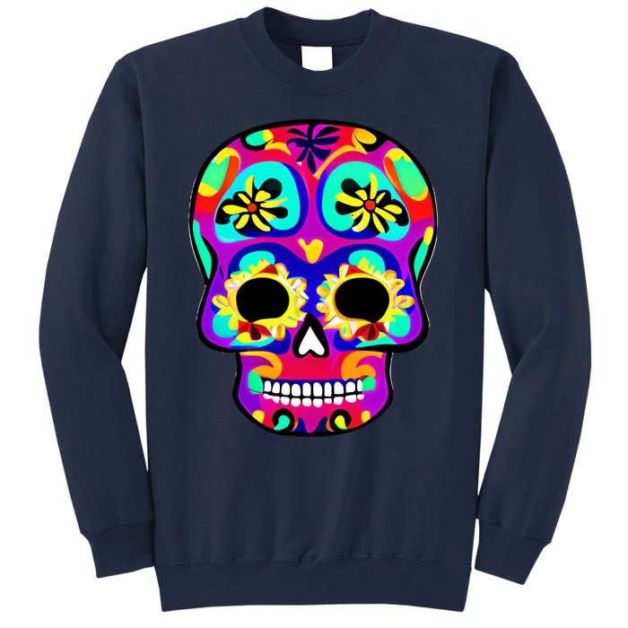 Sugar Skull Funny Cinco De Mayo Tall Sweatshirt