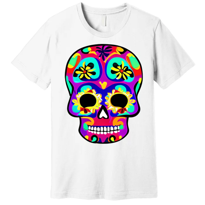 Sugar Skull Funny Cinco De Mayo Premium T-Shirt