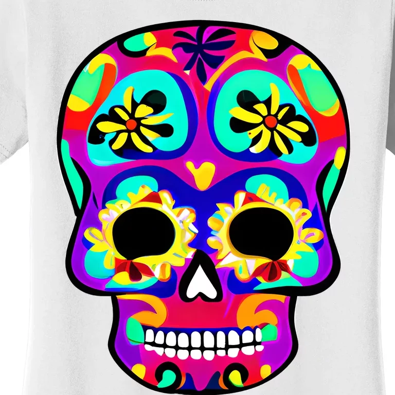 Sugar Skull Funny Cinco De Mayo Women's T-Shirt