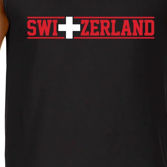 Switzerland Swiss Flag Travel Souvenir Gift Comfort Colors® Tank Top