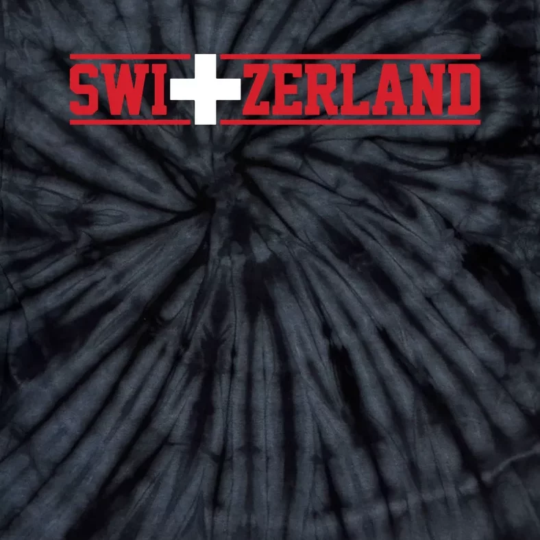 Switzerland Swiss Flag Travel Souvenir Gift Tie-Dye T-Shirt