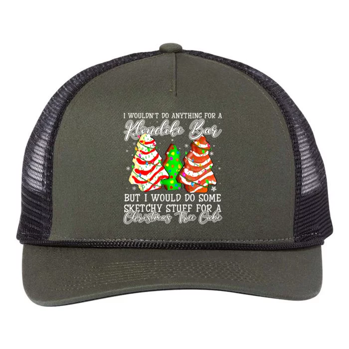 Sketchy Stuff For Some Christmas Tree Cakes Debbie Pajama Retro Rope Trucker Hat Cap