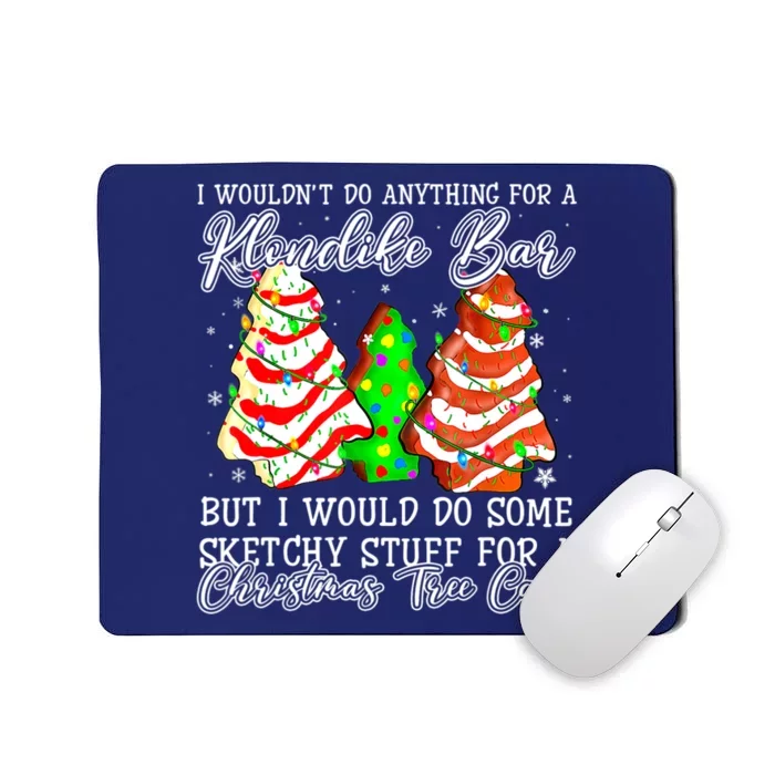 Sketchy Stuff For Some Christmas Tree Cakes Debbie Pajama Mousepad