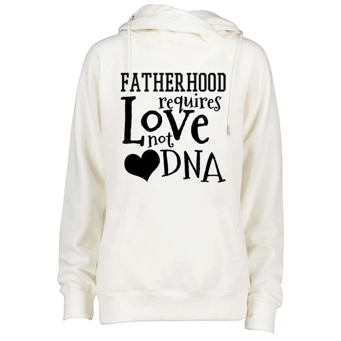 Stepdad Stepfather Fatherhood Father's Day Gift Womens Funnel Neck Pullover Hood