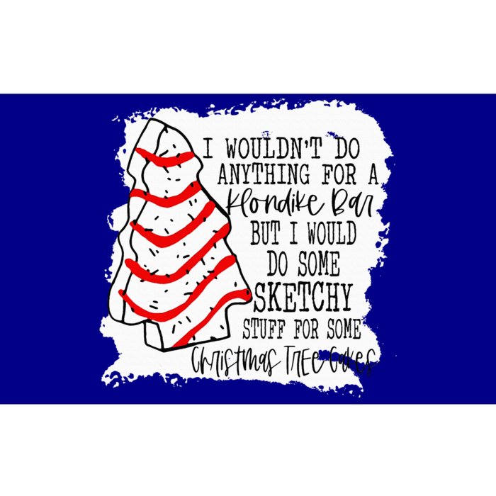 Sketchy Stuff for Some Christmas Tree Cakes Classic Bumper Sticker