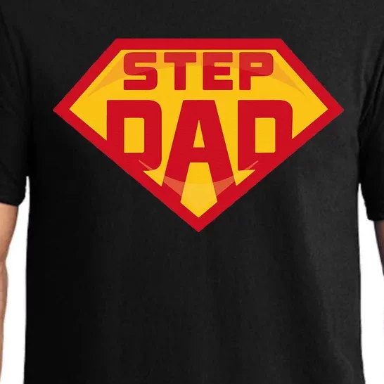 Super Stepdad Funny Hero Step Dad Birthday Fathers Day Pajama Set