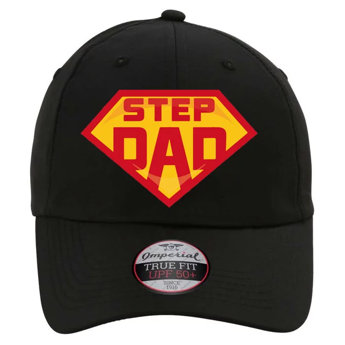 Super Stepdad Funny Hero Step Dad Birthday Fathers Day The Original Performance Cap