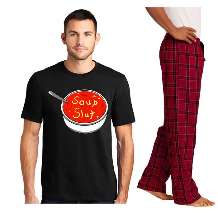 Soup Slut Funny Soup Graphic Saying Pajama Set