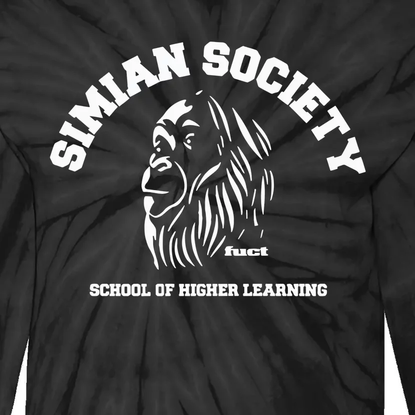 Simian Society Fuct School Of Higher Learning Tie-Dye Long Sleeve Shirt