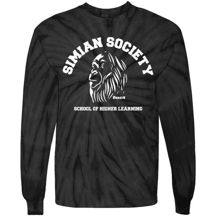 Simian Society Fuct School Of Higher Learning Tie-Dye Long Sleeve Shirt