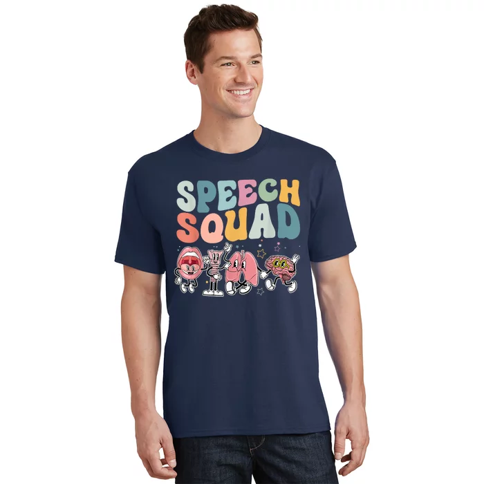 Speech Squad Funny Speech Therapy Speech Pathologist T-Shirt