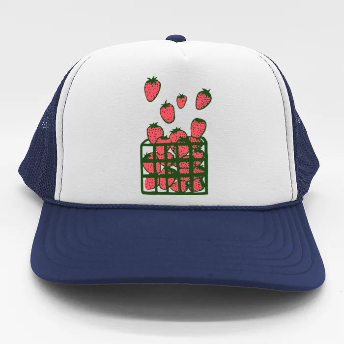 Strawberry Shirts Foodie Gift Trucker Hat