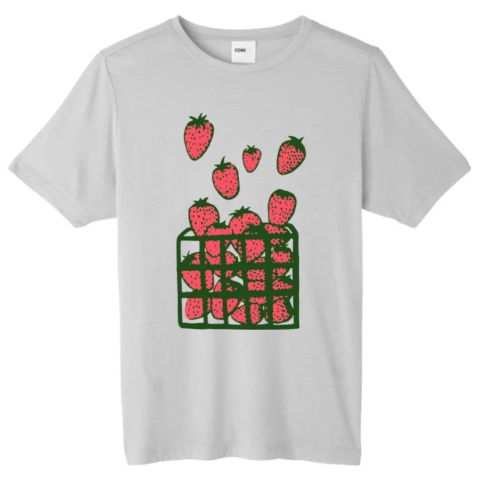 Strawberry Shirts Foodie Gift ChromaSoft Performance T-Shirt