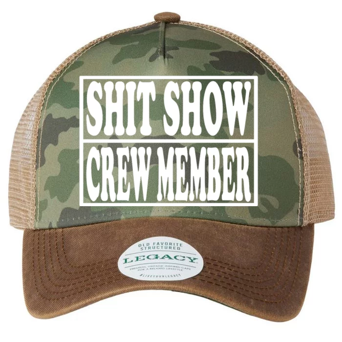 Shit Show Funny Saying Sarcastic Legacy Tie Dye Trucker Hat