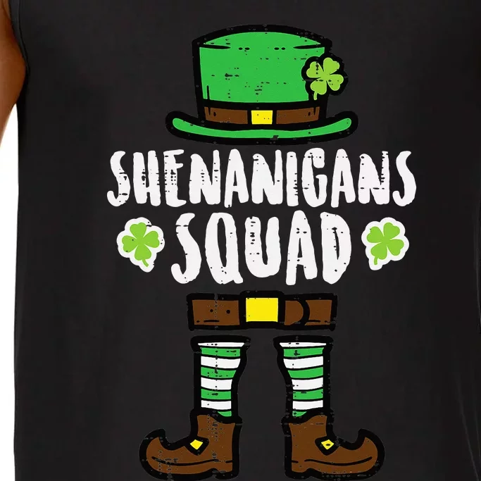 Shenanigan Squad Funny St Patricks Day Group Drinking Comfort Colors® Tank Top