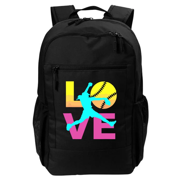 Softball Shirts For Girl Love Daily Commute Backpack