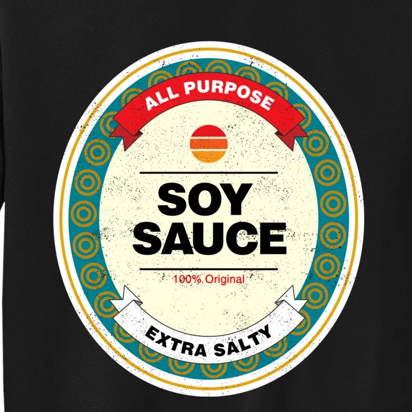 Soy Sauce Funny Costume Vegan Soy Sauce Funny Sushi Matching Group Halloween Cos Sweatshirt