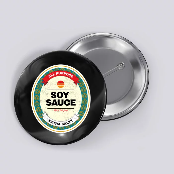 Soy Sauce Funny Costume Vegan Soy Sauce Funny Sushi Matching Group Halloween Cos Button