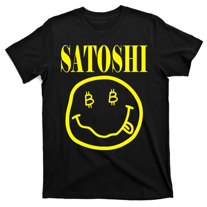 Satoshi Smile Face T-Shirt