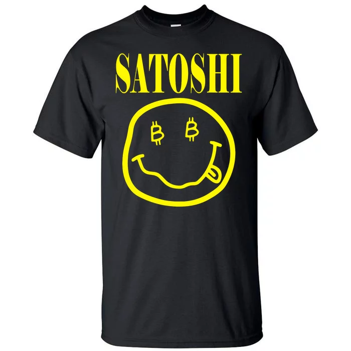 Satoshi Smile Face Tall T-Shirt