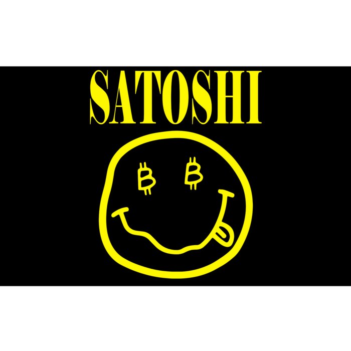 Satoshi Smile Face Bumper Sticker