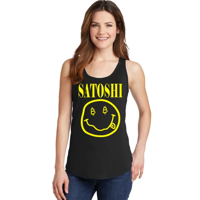 Satoshi Smile Face Ladies Essential Tank