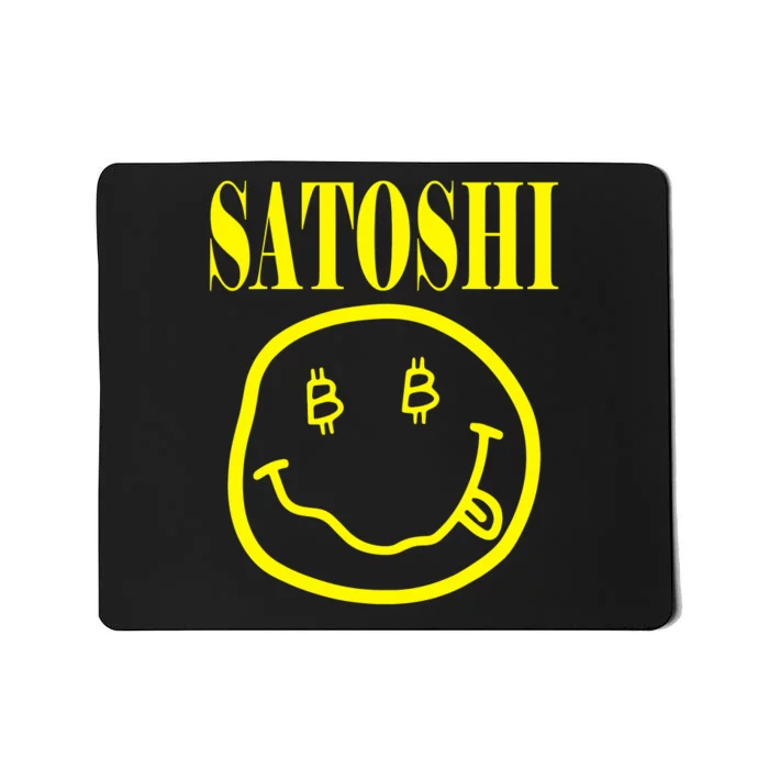 Satoshi Smile Face Mousepad