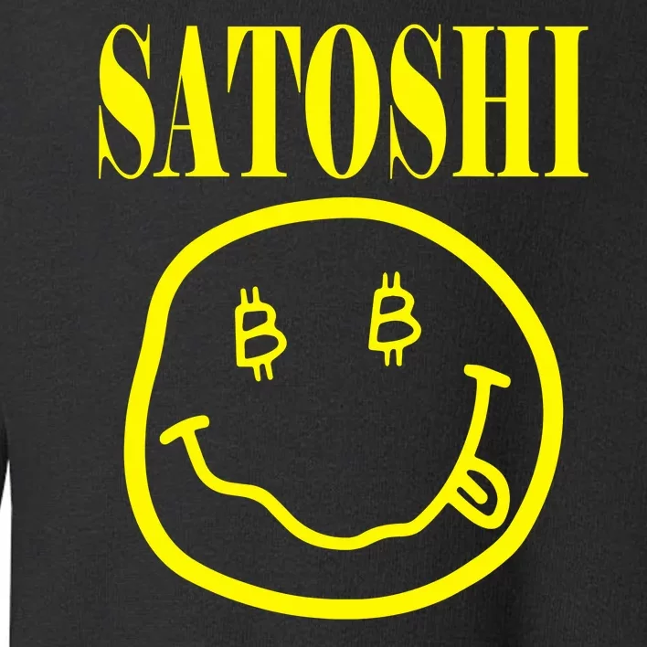 Satoshi Smile Face Toddler Sweatshirt