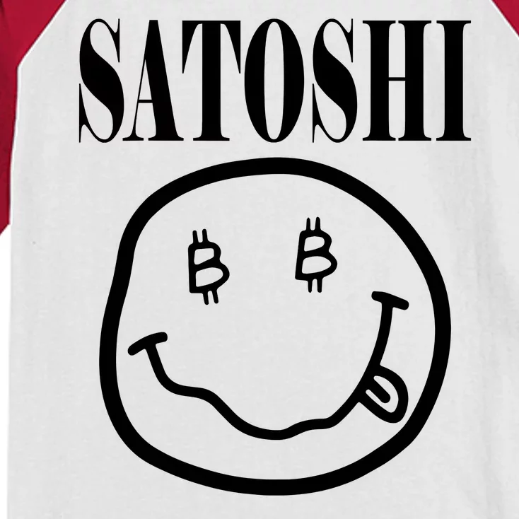 Satoshi Smile Face Kids Colorblock Raglan Jersey