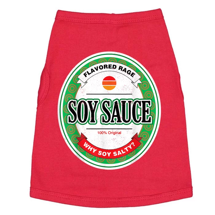 Soy Sauce Funny Costume Vegan Soy Sauce Funny Sushi Matching Group Halloween Cos Doggie Tank