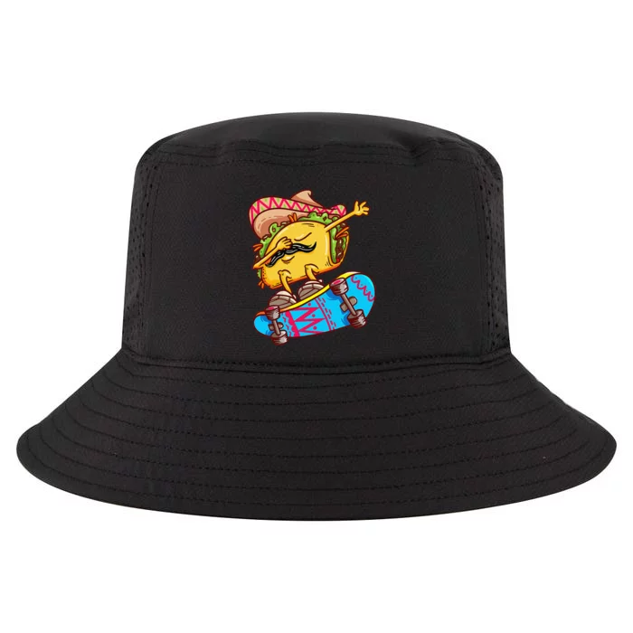 Skateboard Skater Gift Skateboarding Tacos Cool Comfort Performance Bucket Hat